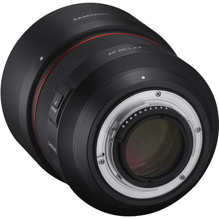 Samyang AF 85mm f1.4 lente Nikon F montura F apertura f1.4-16 motor AF dual lineal