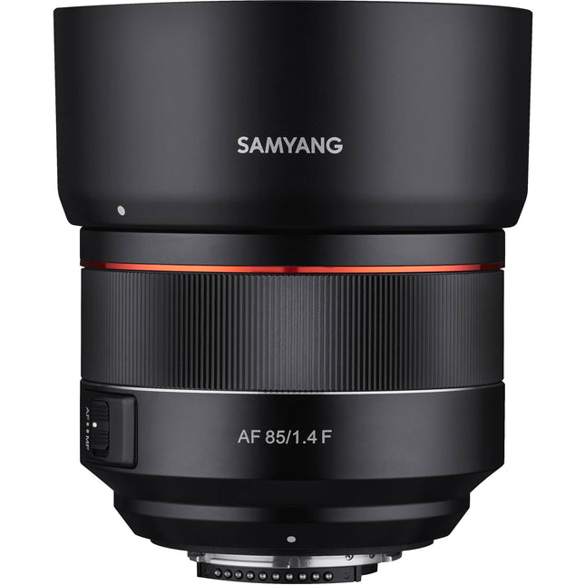 Samyang AF 85mm f1.4 lente Nikon F montura F apertura f1.4-16 motor AF dual lineal