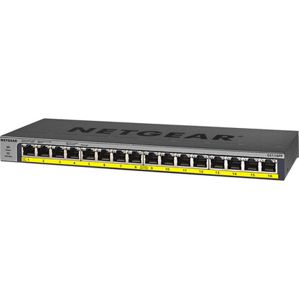 Netgear 16 Puertos Gigabit Ethernet PoE+ Switch No Administrado 76W Energía Rackmount