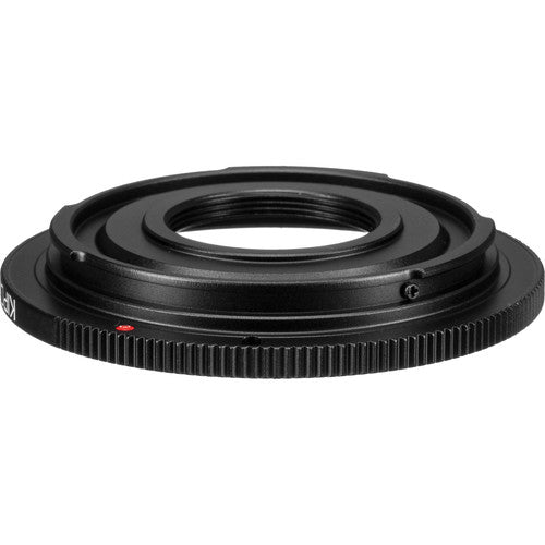 KIPON Basic Adaptador para objetivo C-Mount a cámara Canon RF montura metal infinito