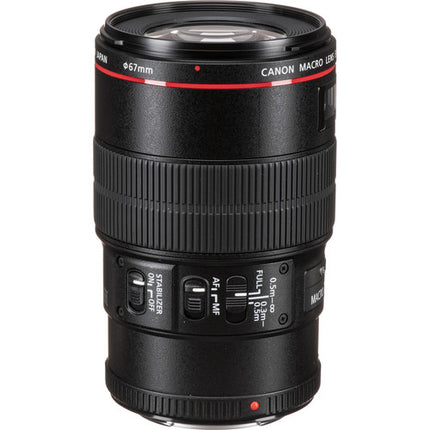 Canon EF 100mm f/2.8L Macro IS USM Lente Macro Estabilizador 1:1 30 cm Foco Mínimo