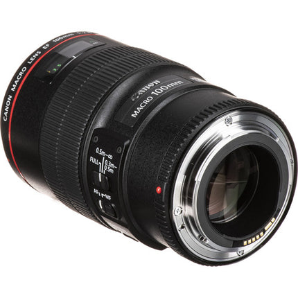 Canon EF 100mm f/2.8L Macro IS USM Lente Macro Estabilizador 1:1 30 cm Foco Mínimo