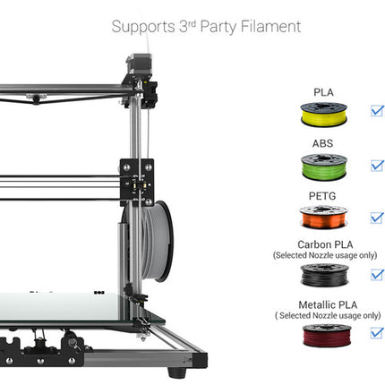 XYZprinting Crazy3DPrint CZ-300 Impresora 3D Volumen 30cm Resolución 100-400 Micras