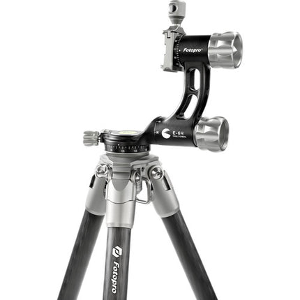 Fotopro E6 Eagle Series Kit de Trípode con Cabezal Gimbal Capacidad 33.1 lb Altura Máx 55.1"