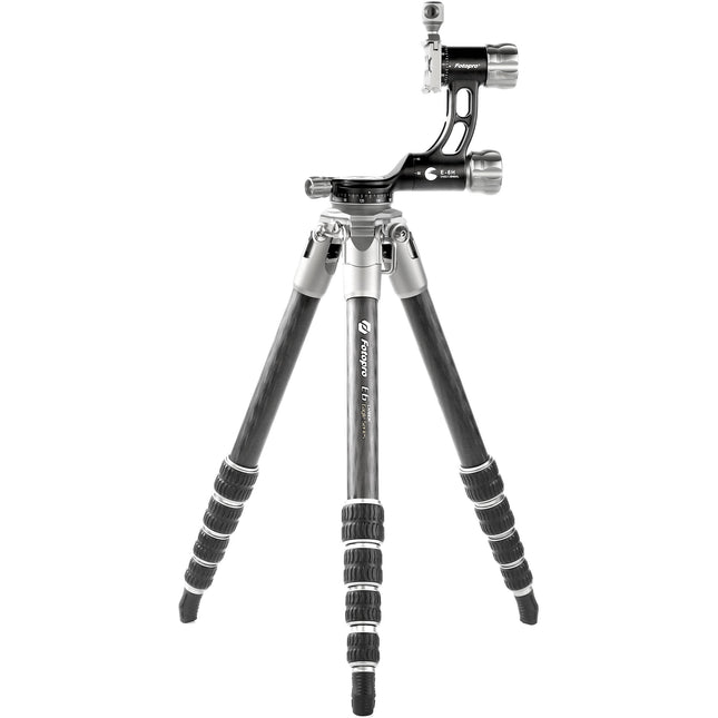 Fotopro E6 Eagle Series Kit de Trípode con Cabezal Gimbal Capacidad 33.1 lb Altura Máx 55.1"