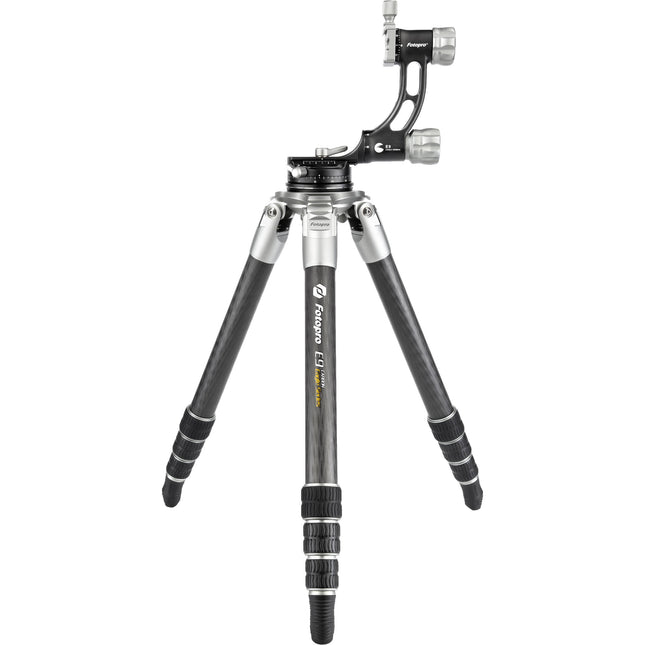 Fotopro E9 Eagle Tripié con Cabezal Gimbal Capacidad 35kg Altura 163cm