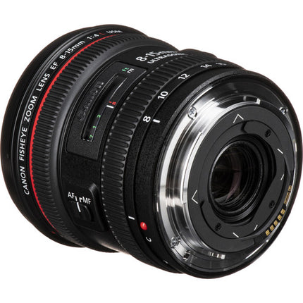 Canon EF 8-15mm f/4L Ojo de Pez Lente Gran Angular y Estanqueidad Climática