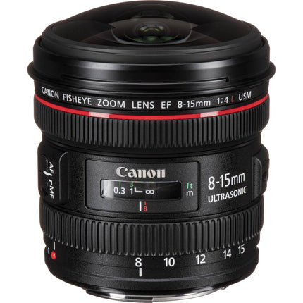 Canon EF 8-15mm f/4L Ojo de Pez Lente Gran Angular y Estanqueidad Climática