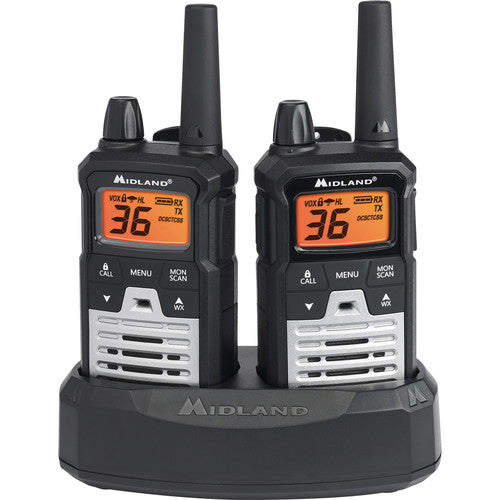 Midland X-Talker T290VP4 Radio Comunicador Dúo Alcance 40 Millas Pantalla Retroiluminada
