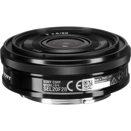 Sony E 20mm f2.8 Lente E-Mount APS-C Distancia Mínima 7.9" Kit Completo