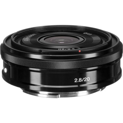 Sony E 20mm f2.8 Lente E-Mount APS-C Distancia Mínima 7.9" Kit Completo