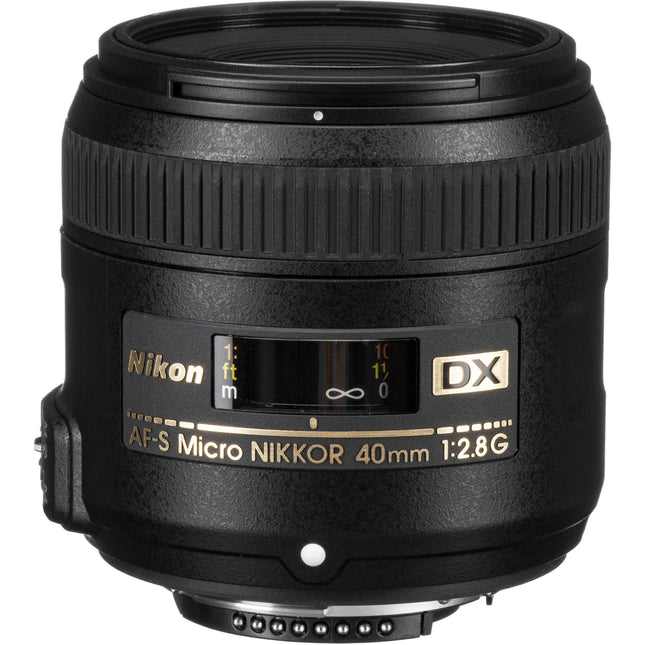 Nikon AF-S DX Micro NIKKOR 40mm f2.8G Lente Macro 1:1 60mm F-Mount