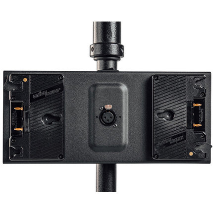 Litepanels Dual Battery Bracket para Gemini 2x1 Soft LED Panel Gold Mount 14.4V