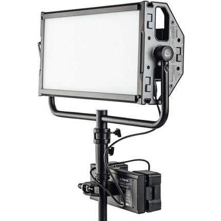 Litepanels Dual Battery Bracket para Gemini 2x1 Soft LED Panel Gold Mount 14.4V