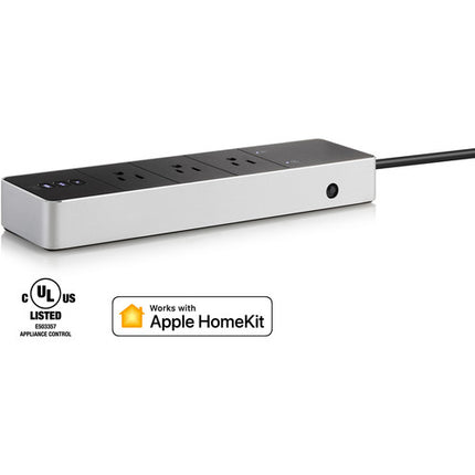 Eve Energy Strip Regleta eléctrica Wi Fi con 3 tomas 2.4 GHz