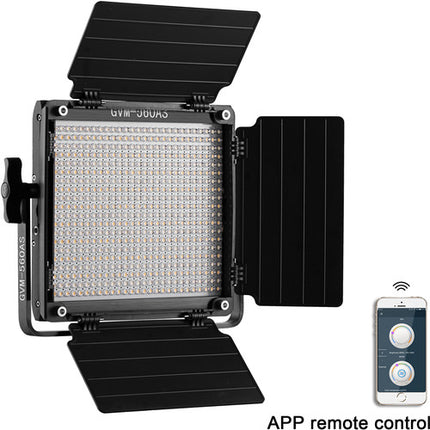 GVM 560AS Panel de Luz LED Bicolor 10.6x10.3 Pulgadas 3800 Lux 2300-6800K