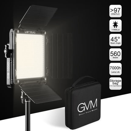 GVM 560AS Panel de Luz LED Bicolor 10.6x10.3 Pulgadas 3800 Lux 2300-6800K
