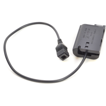 Bescor Nikon EP5B Batería Dummy con Adaptador AC 9V 5A para Cámaras Nikon