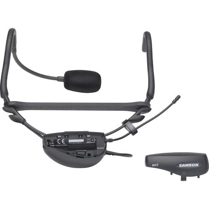 Samson AirLine 77 AH7 Sistema Micrófono Inalámbrico Fitness 300' Alcance 489 MHz