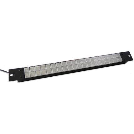X-keys XKE-40 teclado con 40 teclas programables iluminación azul roja Rack 1 RU