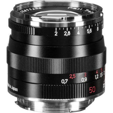 ZEISS Planar T* 50mm f/2 ZM Lente para Leica M montura negro 43mm filtro