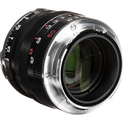 ZEISS Planar T* 50mm f/2 ZM Lente para Leica M montura negro 43mm filtro