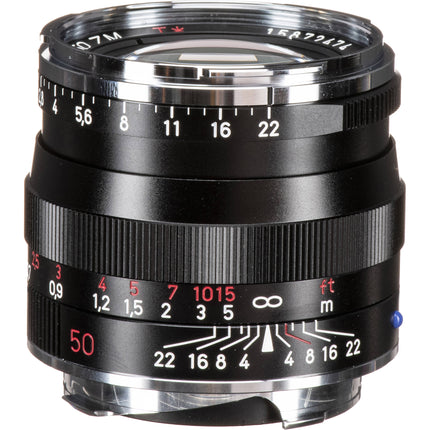 ZEISS Planar T* 50mm f/2 ZM Lente para Leica M montura negro 43mm filtro