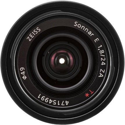 Sony Sonnar T* E 24mm f/1.8 ZA Lente APS-C con Autofoco y Diafragma Circular