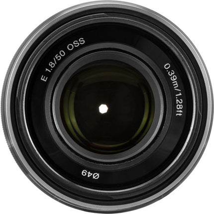 Sony E 50mm f 1.8 OSS Lente para cámara APS-C Estabilización óptica 75mm