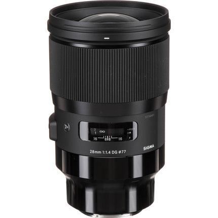 Sigma 28mm f1.4 DG HSM Art objetivo para Sony E apertura f1.4 resistentes a la intemperie