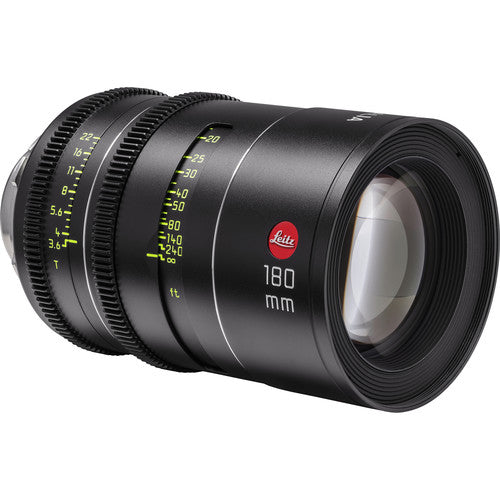 Leitz Cine THALIA 65 Objetivo Cine 180mm T3.6 Montura PL Marcado en Pies