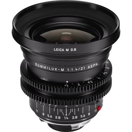 Leitz Cine 21mm f/1.4 Full Frame Lente M-Mount con distancia mínima 27"