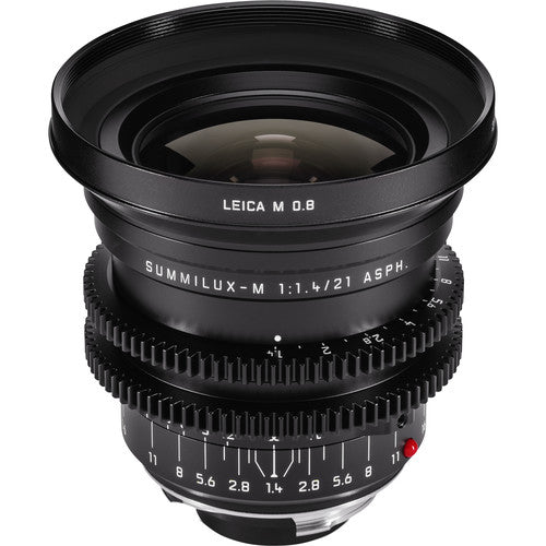 Leitz Cine 21mm f/1.4 Full Frame Lente M-Mount con distancia mínima 27"