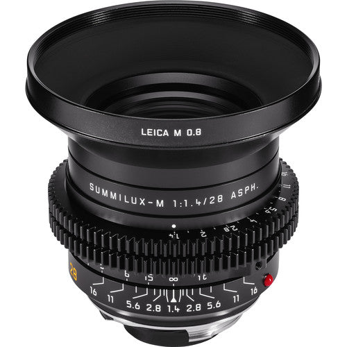 Leitz Cine 28mm f1.4 Lente Full Frame M-Mount Distancia 27"