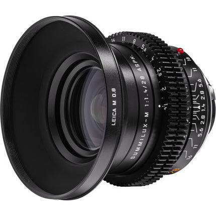 Leitz Cine 28mm f1.4 Lente Full Frame M-Mount Distancia 27"