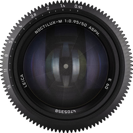 Leitz Cine 50mm M 0.8 f/0.95 Lente Cine Full Frame M-Mount Ultra Rápida