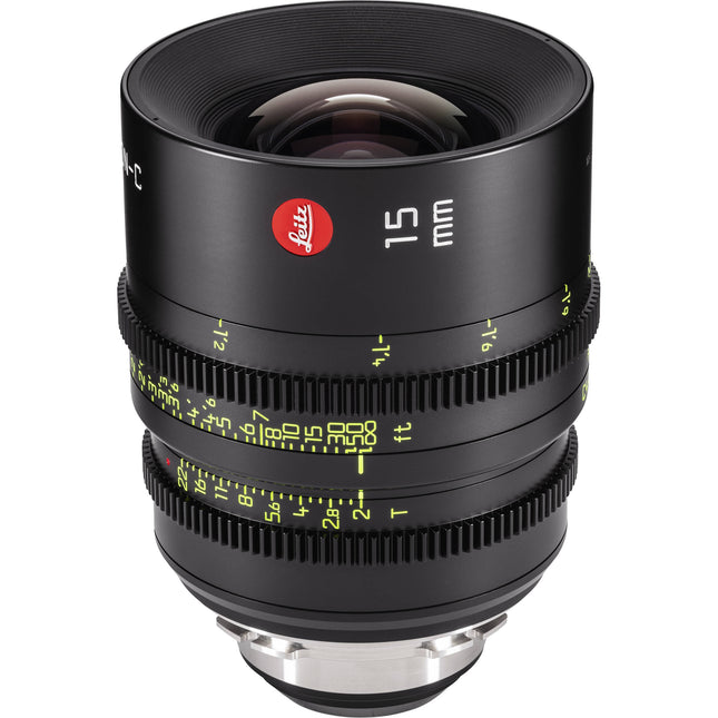 Leitz Cine 15mm T2.0 Objetivo Cine PL Montura Apertura T2.0-22 95mm