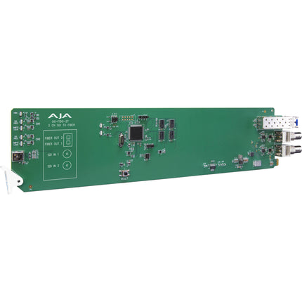 AJA 2-Channel Transmisor 3G-SDI a Fibra Óptica LC Monomodo 3 Gb/s