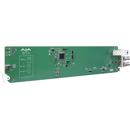 AJA OG-FiDO-R openGear receptor fibra óptica LC modo único 3G-SDI 3 Gb/s 1 canal