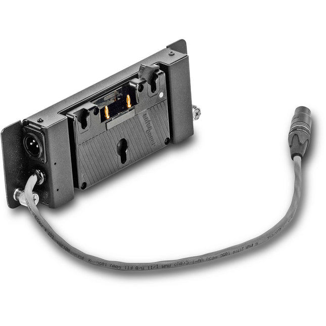 Litepanels Battery Plate para Gemini 1x1 Montura Dorada 14.4V 3-Pin XLR
