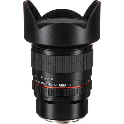 Rokinon 10mm f/2.8 ED AS NCS CS Lente para Fujifilm X Montura APS-C