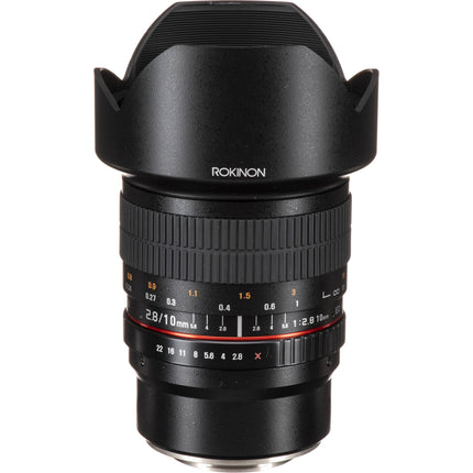 Rokinon 10mm f/2.8 ED AS NCS CS Lente para Fujifilm X Montura APS-C