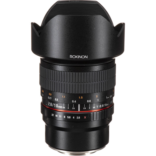 Rokinon 10mm f/2.8 ED AS NCS CS Lente para Fujifilm X Montura APS-C