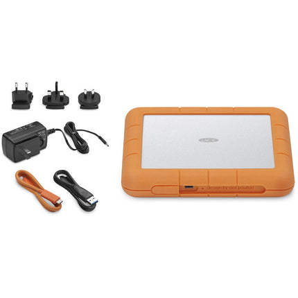 LaCie 8TB Rugged RAID Shuttle Disco Duro Externo USB 3.1 Gen 2 Tipo C 250 MB/s