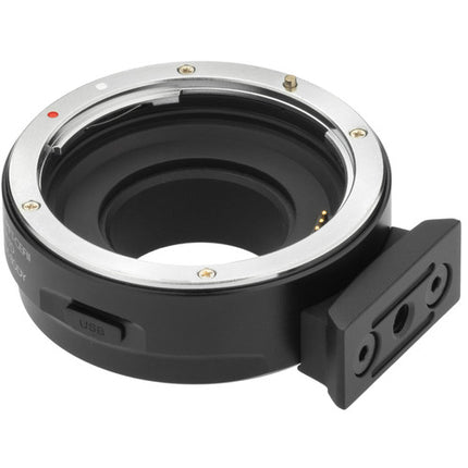 Vello Adaptador de Lente para Canon EF EF-S a Micro Cuatro Tercios con Pie de Trípode y Actualización por USB