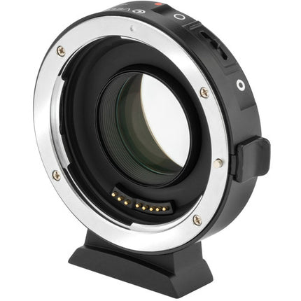 Adaptador de Lentes Vello Accelerator para Canon EF a Micro Four Thirds con Compensación de Factor Crop y Pie de Trípode Removible