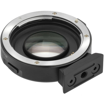 Adaptador de Lentes Vello Accelerator para Canon EF a Micro Four Thirds con Compensación de Factor Crop y Pie de Trípode Removible