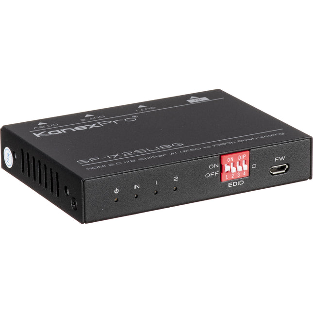 KanexPro SP-1X2SL18G 1x2 Divisor HDMI Slim 4K 4096x2160 HDCP 2.2 Rack