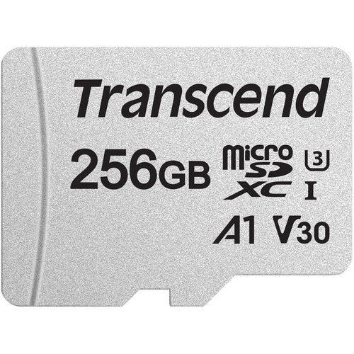 Transcend 256GB 300S microSDXC Tarjeta de Memoria UHS-I 100MB/s con Adaptador SD