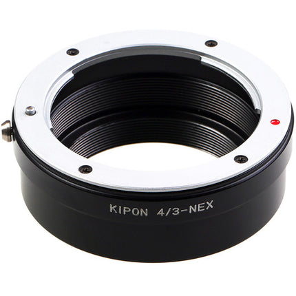 KIPON Adaptador de Montura para Lente Four Thirds a Sony E Mantiene Enfoque Infinito